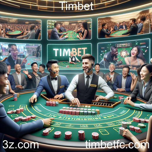 Descubra a Emoção dos Jogos 'Ao Vivo' no Timbet